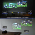 Mini projektor rzutnik DLP OTHA C800S Android 7.1 USB HDMI WIFI widok z opisem