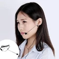 Mini słuchawka na ucho z mikrofonem I1026 widok zastosowania