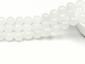 MJDCB HM483-05 – koraliki z białego jadeitu 12 mm, sznur ok. 30 szt.