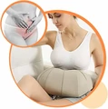Mocny masażer Shiatsu LM-801B masaż karku pleców szyi  widok na brzuchu