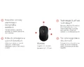 Mysz bezprzewodowa Microsoft Bluetooth Mobile Mouse 3600 widok opisu