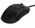Mysz dla graczy G-Wolves Hati 2020 Edition Pixart 3360 Black widok z tyłu