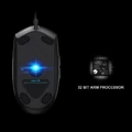 Mysz przewodowa do PC Logitech Prodigy G102 6000 DPI  czarna widok od spodu