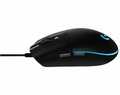 Mysz przewodowa do PC Logitech Prodigy G102 6000 DPI  czarna widok z boku