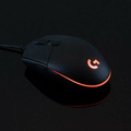 Mysz przewodowa do PC Logitech Prodigy G102 6000 DPI  czarna widok z lewej strony