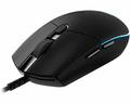 Mysz przewodowa do PC Logitech Prodigy G102 6000 DPI  czarna widok z tyłu