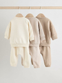 NEXT F27123 – niemowlęcy dres 6-częściowy, bluzy i spodnie dresowe, unisex