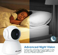 Niania elektroniczna IP Mbuynow 1080P FHD WiFi widok nocnej wizji