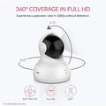Niania elektroniczna IP Xiaomi Yi Dome 1080P WiFi widok zakresu ruchu