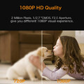Niania elektroniczna SuperEye D1 WiFi IP 1080P FHD widok rozdzielczości