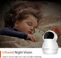 Niania elektroniczna wideo Yuanguo U5D25 1080p FHD widok podglądu śpiącego dziecka