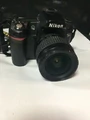 Nikon D80 +obiektyw AF 28-80mm używany stan dobry widok z boku