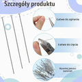 Nogeqi szpilki jubilerskie z płaskim łebkiem 3–5 cm, 600 szt. – stal nierdzewna