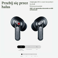 Nothing Ear (3) – bezprzewodowe słuchawki douszne ANC, LDAC, IP54, czarne – zdjęcie 5