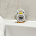 Nuby termometr do kąpieli pingwin z wyświetlaczem LCD – szary, od 0 miesięcy