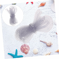 NUOBESTY siatka jubilerska rurkowa 8 mm, 3 rolki – elastyczna, szara