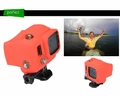Obudowa ochronna futerał do GoPro hero 3 silikon widok z kamerą