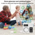 Oczyszczacz powietrza jonizator generator ozonu YCD do domu kuchni sypialni toalety widok przy dziecku
