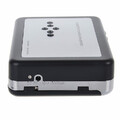 Odtwarzacz konwerter kaset na MP3 Ezcap 232 TF/SD widok od strony wejścia 