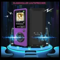Odtwarzacz MP3 BERTRONIC Royal BC02 8GB Bluetooth 100h fioletowy widok audio