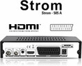 Odtwarzacz multimedialny Strom-505 H.265 HEVC Odbiornik HD-DVB-T2 HDMI FullHD PVR widok z tyłu