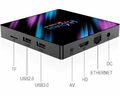 Odtwarzacz multimedialny tuner TV Box H96 Max 2/16GB 4K widok opisu funkcji