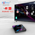 Odtwarzacz multimedialny tuner TV Box H96 Max 2/16GB 4K widok z tv