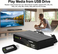 Odtwarzacz multimedialny tuner TV Box Leelbox DVB-T2 widok z boku