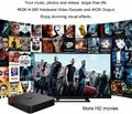 Odtwarzacz multimedialny tuner TV Box Mini MX T95N 4K widok z lewej strony