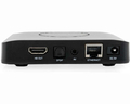 Odtwarzacz multimedialny tuner TV box Octagon SX888 IP IPTV VOD Xtream WebTV bez pilota widok z tyłu
