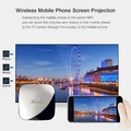Odtwarzacz multimedialny tuner TV Box X88 Pro 4/32GB Netflix widok z smartfonu