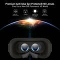 Okulary gogle VR Destek V5 FOV iPhone 12 11 X 8 Samsung S Note 4,7-6,8 widok cech