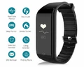Opaska sportowa fitness smartband RiverSong wave fit monitor snu widok z opisem