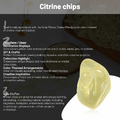 Orientrea cytryn – naturalne chipsy kwarcu cytrynowego, 500 g