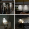 Oświetlenie do szafy garderoby z czujnikiem ruchu OxyLED magnes widok zastosowania 2