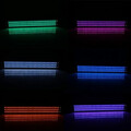 Oświetlenie listwa belka 108 LED nowej generacji do akwarium 72cm widok kolorów