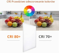 Panel LED 60x60 cm 48W do sufitu podwieszanego, zestaw 4 szt. – zdjęcie 6