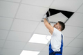 Panel LED 60x60 cm 48W do sufitu podwieszanego, zestaw 4 szt. – zdjęcie 8