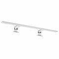 Panel LED łazienkowy do łazienki nad lustro SEBSON MIRROR_CAB_B60 60W 700lm 4000K srebrny widok od spodu