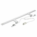 Panel LED łazienkowy do łazienki nad lustro SEBSON MIRROR_CAB_B60 60W 700lm 4000K srebrny widok z góry