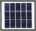 Panel zasilania słonecznego XT-5000A 4W widok z przodu