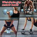 PASYOU Zestaw kulturystyczny 4w1 20 kg - hantle, sztanga, kettlebell, push-up – zdjęcie 2