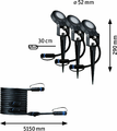 Paulmann Plug & Shine Sting – kolec ogrodowy LED, antracyt – zdjęcie 5