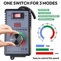 Peelanmall Regulator prędkości obrotowej 230V 4000W, wtyczka UE – zdjęcie 2