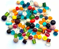 Perlin Mix16 – koraliki porcelanowe i szklane lampwork 6–16 mm, 500 g mieszanka