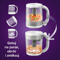 Philips Avent Blender Parowar SCF883/01 – gotowanie i miksowanie posiłków dla dzieci – zdjęcie 3