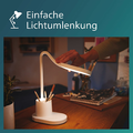 Philips Bucket DSK214 – lampka biurkowa LED, ściemnialna, USB – zdjęcie 6