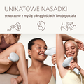 Philips Lumea 9900 Pro IPL BRC331/00 – depilator światłem, 3 nasadki, biały – zdjęcie 5