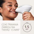 Philips Lumea 9900 Pro IPL BRC331/00 – depilator światłem, 3 nasadki, biały – zdjęcie 7