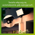 Philips myGarden Calgary – lampa zewnętrzna LED z czujnikiem ruchu, antracytowa – zdjęcie 6
